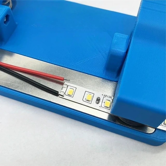 Alt view image 2 of 3 - For soldering table LED lamp board soldering wire PCB electronic circuit board wiring fixture