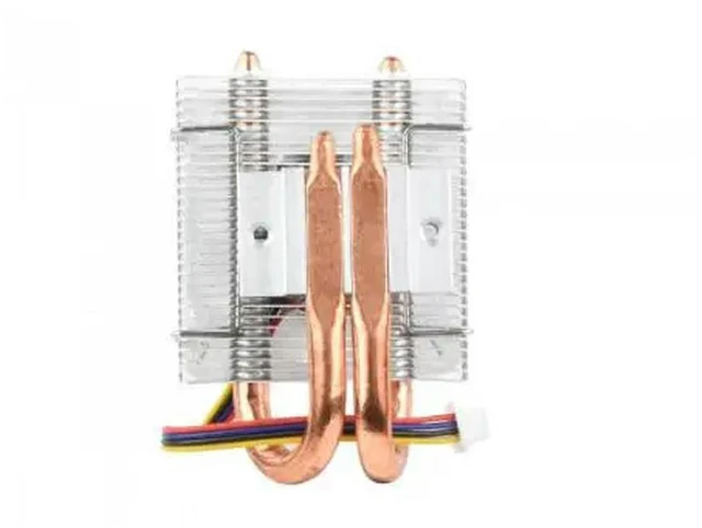 Main image of ICE Tower Fan V2 for Pi5 Low-Profile ICE Tower CPU Cooling Fan for Raspberry Cooler,U-Shaped Copper Tube,Cooling Fins,RGB LED