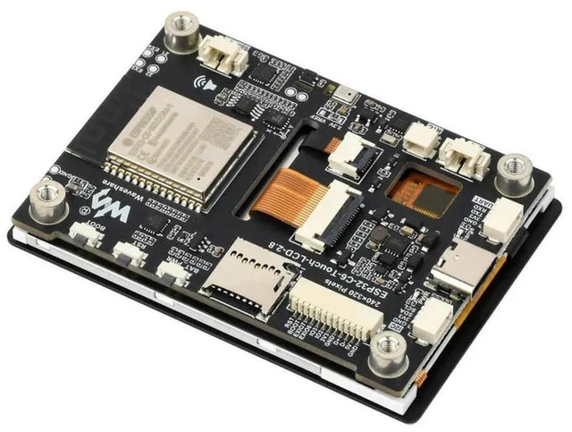 Alt view image 2 of 3 - ESP32-C6 2.8inch IPS Capacitive Touch Display Development Board,240×320 Resolution,262K Color,Integrated Wi-Fi 6