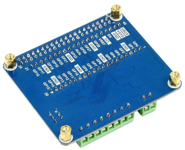 Main image of DC Motor Driver Module for Raspberry Pi Pico Driving up to 4x DC Motors Pico-Motor-Driver