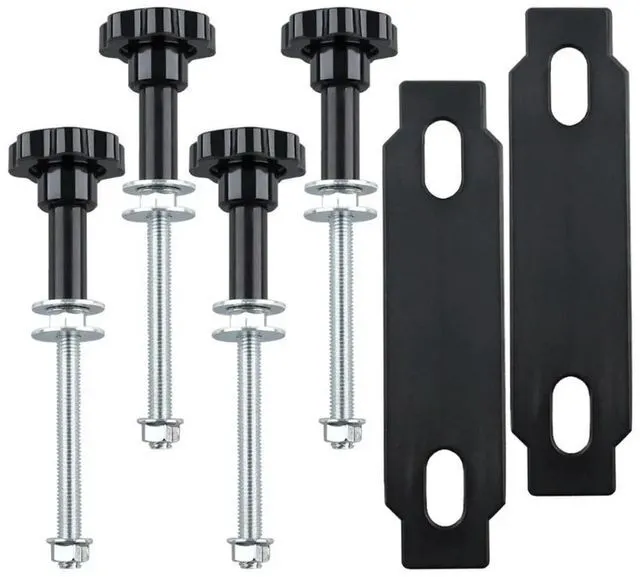 Alt view image 2 of 3 - For Off-Road Roof Rack Roof Frame Side Slip Board Release Board Holder Kit
