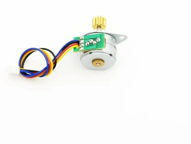Alt view image 3 of 3 - For 2-Phase 4-wire Permanent Magnet DC Stepper Motor 15BY Pressure l Gear Stepper Motor