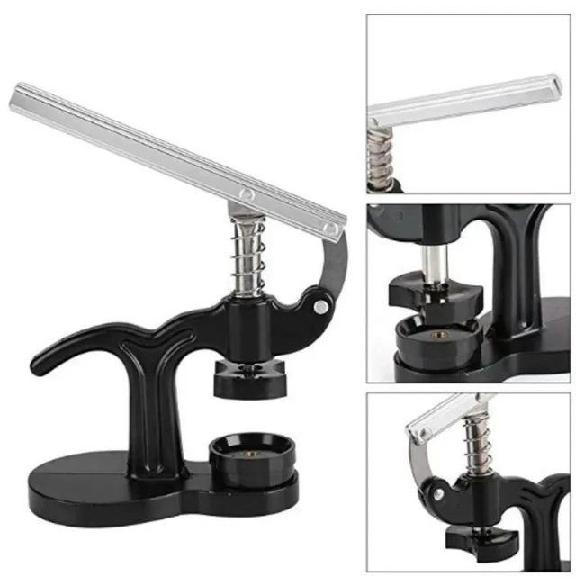 Alt view image 3 of 3 - For Watch Repair Tool Benchtop, Cap Gland, Mechanical Quartz Watch Press Back Cover, Meter Press Change Tool