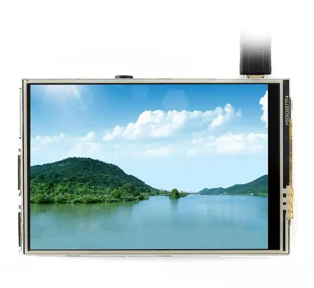 Alt view image 2 of 3 - 3.5inch Resistive Touch Display (C) for Raspberry Pi 480*320 Pixels 125MHz High Speed SPI