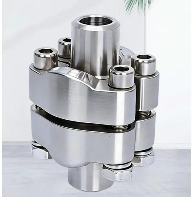 Alt view image 2 of 3 - For 304 Stainless Steel 316 Folio Split Flange B Type Ship Standard High Pressure Sae Split Accessories