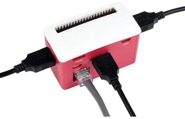 Alt view image 2 of 3 - PoE-ETH-USB-HUB-BOX, for Raspberry Pi Zero Series, 3x USB 2.0, 802.3af-Compliant