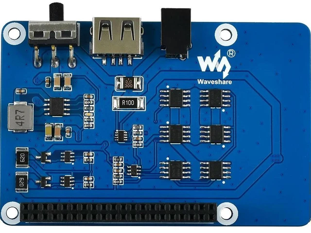 Main image of Uninterruptible Power Supply UPS HAT For Raspberry Pi Stable 5V Power Output