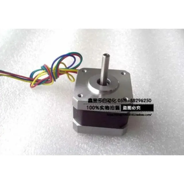 Alt view image 3 of 3 - For 42 stepper motor 1.8 ° 1.2A 2-phase 4-wire, body length 34MM 0.27N