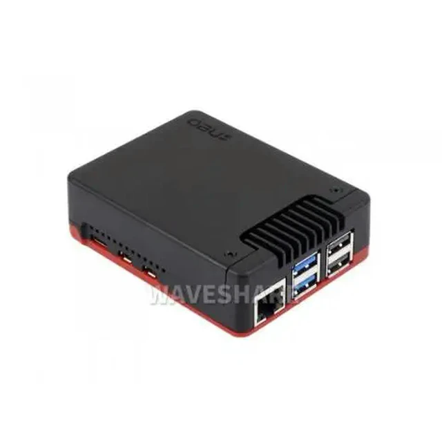 Alt view image 2 of 2 - PI5-CASE-ARGON-NEO Aluminum Alloy Case for Raspberry Pi 5,Built-in Cooling Fan,Optional for M.2 NVME Expansion Slot