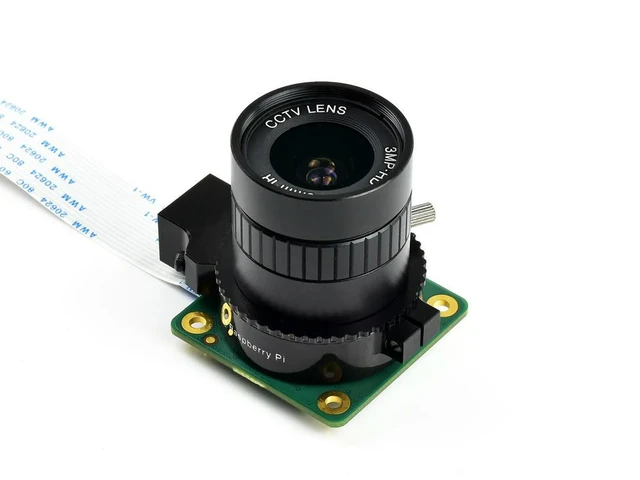 Alt view image 2 of 3 - Industrial 6mm Wide Angle Lens 63 Degree Field Angle for Raspberry Pi Camera