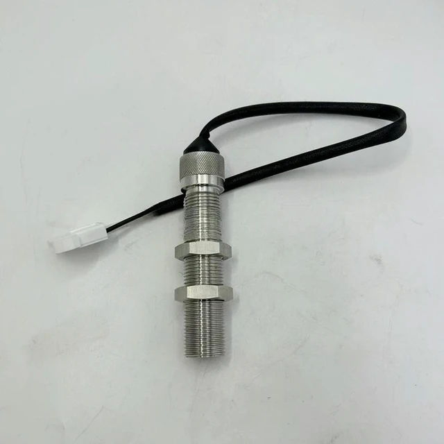 Alt view image 3 of 3 - For Excavator Accessories 3814141 Suitable for Speed Sensor Gray Plug/white Plug