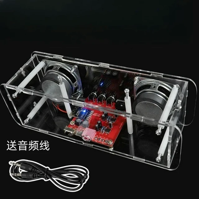 Alt view image 2 of 3 - For Bluetooth Speaker DIY Kit, Stereo Amplifier, Small Audio Circuit Board Components, Soldering Practice, Electronic Parts