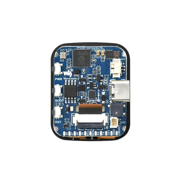 Alt view image 2 of 3 - RP2350-Touch-LCD-1.69, Microcontroller Development Board,Rounded Corners, Dual-core & Dual-architecture Design