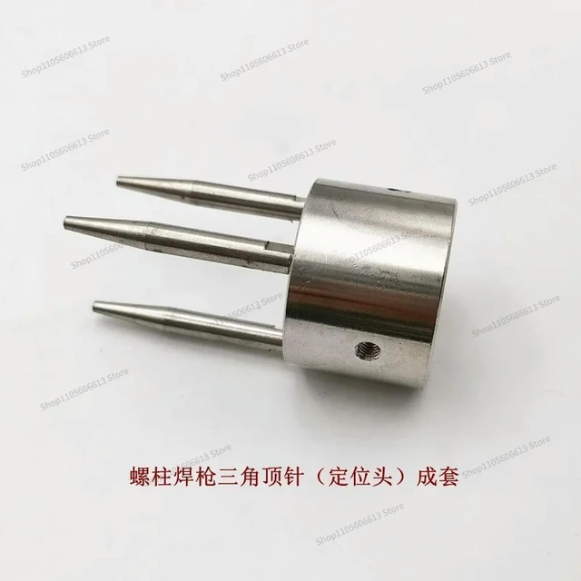 Alt view image 2 of 3 - For Stud Welding Gun Head Triangular Thimble Stud Gun Positioning Piece Three-point Isolator
