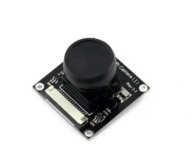 Alt view image 2 of 3 - RPi Camera (I) for Raspberry Pi, OV5647, 5MP, Adjustable Focus, Fisheye Lens
