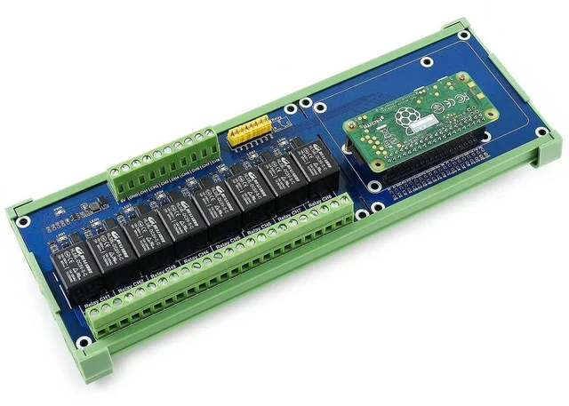 Main image of Raspberry Pi 8-ch Relay Expansion Board Loads up to 5A 250V AC or 5A 30V DC