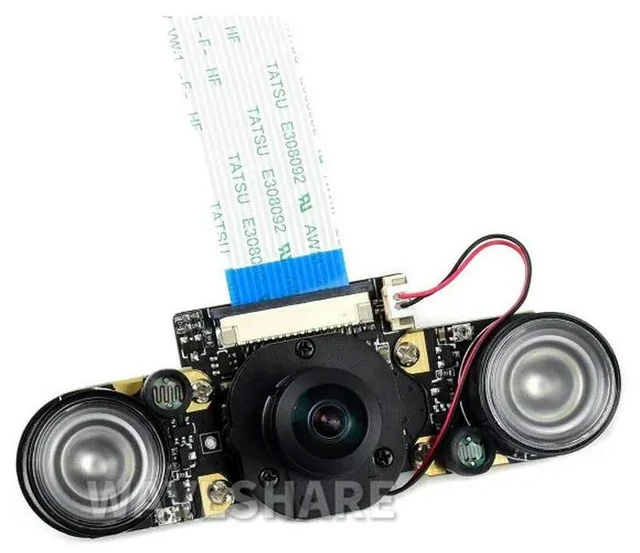 Alt view image 3 of 3 - IMX219-160 IR-CUT Camera,162° FOV, IR-CUT Infrared, Applicable For Jetson Nano / Compute Module