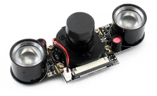 Main image of RPi IR-CUT Camera Better Image in Both Day and Night Focal Distance Adjustable 5MP Fish Eye Module