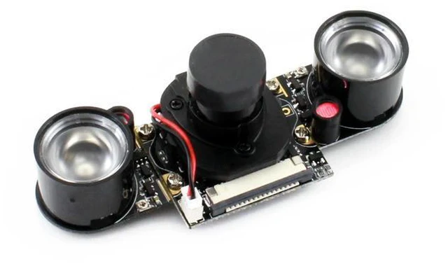 Alt view image 3 of 3 - RPi IR-CUT Camera Better Image in Both Day and Night Focal Distance Adjustable 5MP Fish Eye Module