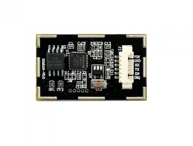 Alt view image 3 of 3 - Rectangle-shaped All-in-One Capacitive Fingerprint Sensor (E) Cortex Processor UART