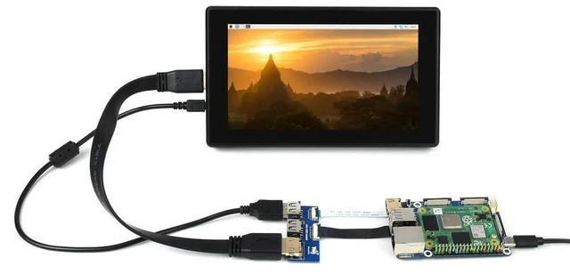 Alt view image 2 of 3 - CM4-IO-BASE-Acce B,CM4-IO-BASE-B + USB HDMI Adapter, for Raspberry Pi Compute Module 4