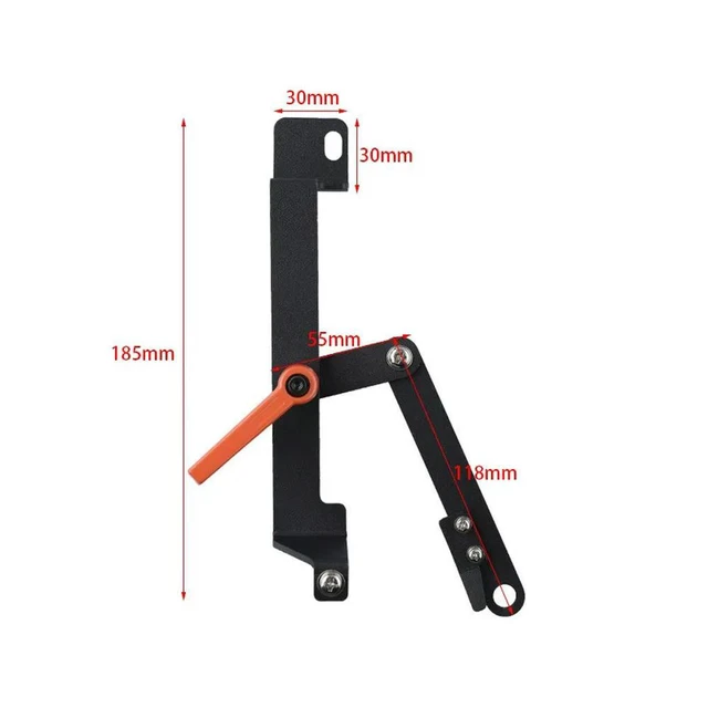 Alt view image 2 of 3 - For tailgate switch , trunk unlocking inner handle door opening clasp