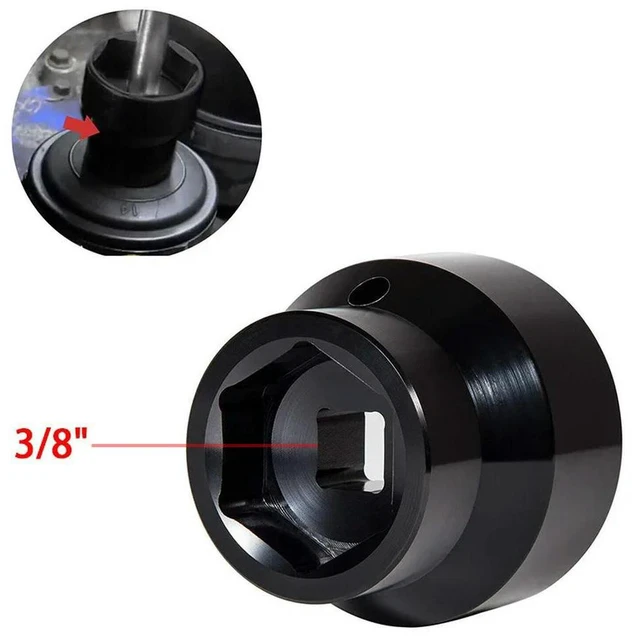 Alt view image 3 of 3 - For 24/36 (35) Oil Filter Sleeve for 6.0L/6.4L Auto Parts