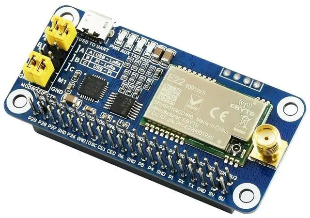 Main image of SX1262 LoRa HAT for Raspberry Pi 868MHz Frequency Band for Europe Asia Africa