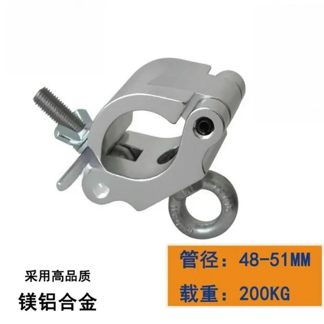 Alt view image 2 of 3 - For lamp hooks: Large and small wire array hanging ring hooks, heavy-duty 200KG quick-release single buckle light hooks