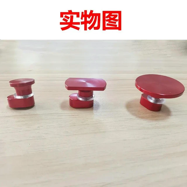 Alt view image 3 of 3 - For Aluminum Alloy Thickened Gasket, Automobile Depression Repair and Leveling Accessories, Cold Glue Pull Sheet