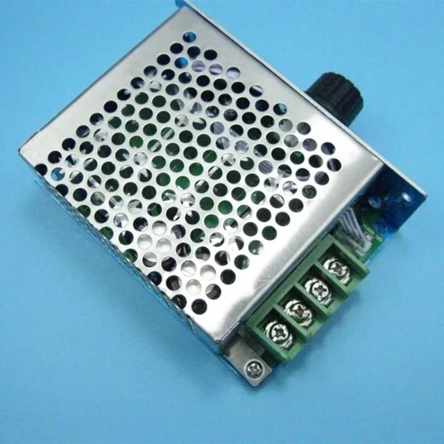 Alt view image 2 of 3 - For CCM6DS PWM DC Motor Governor 12V 30A Controller with Housing Speed Switch2pcs
