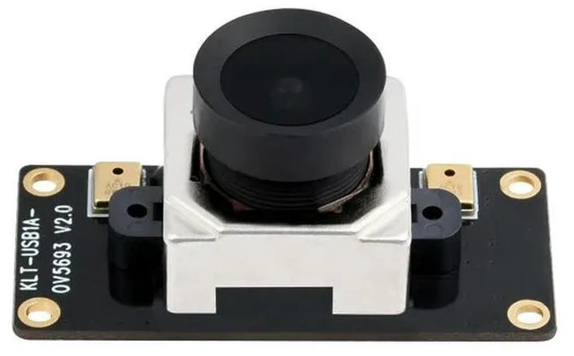 Alt view image 3 of 3 - OV5693 5MP USB Camera, Fixed-focus, Auto Focusing, M12 Camera Module, Onboard Dual Microphones