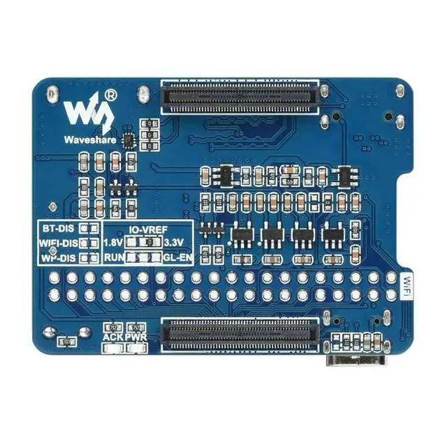 Alt view image 2 of 3 - CM4-NANO-C,Nano Base Board (C) for Raspberry Pi Compute Module 4, Same Size as the CM4, Onboard 8MP Camera