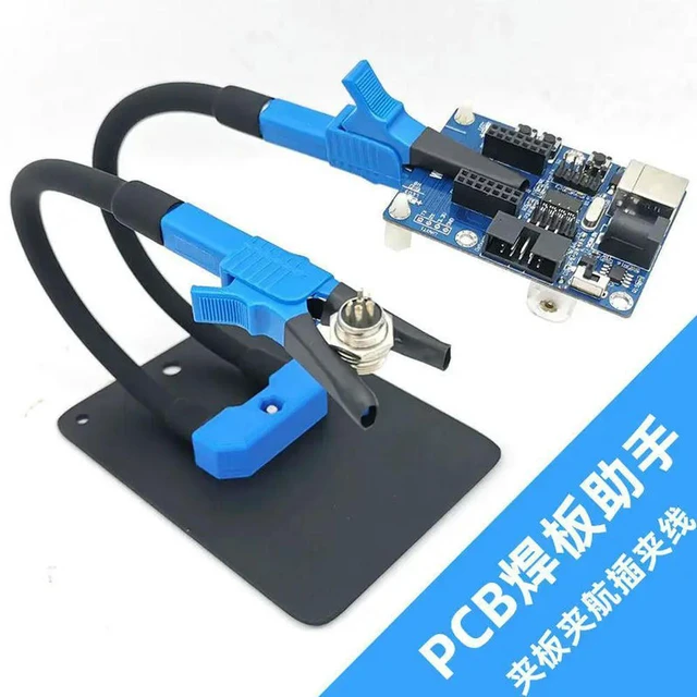 Alt view image 2 of 3 - For air plug components, electronic welding repair solder electronic DIY soldering wire PCB clip