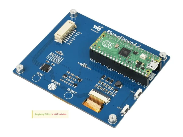 Alt view image 2 of 3 - Wholesale Raspberry Pi Pico SPI 4.2 Inch E-Paper E-Ink Display Module Expansion Module