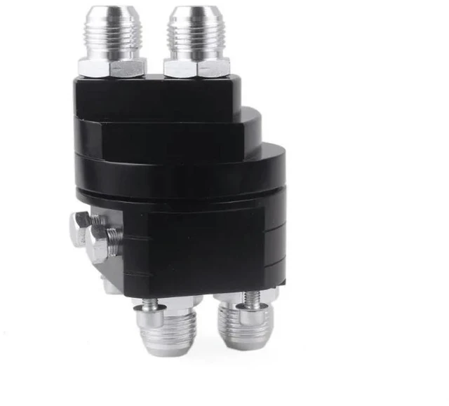Main image of For Automobile Modification Accessories 2-in-1 Split Oil Cake, Oil Temperature,Pressure Gauge, Cooler, l Adapter AN10