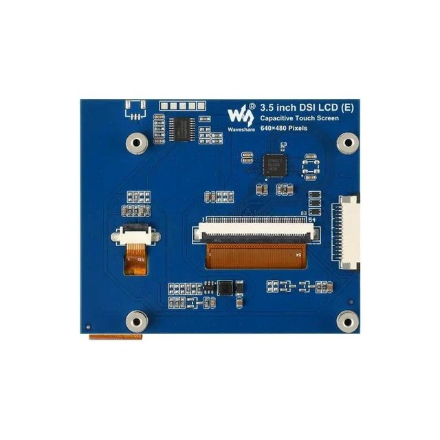 Alt view image 2 of 3 - 3.5inch DSI LCD (H),Capacitive Touch Display,5-Point Touch,480×800Pixels,IPS Display Panel,Supports Raspberry PI BOARD