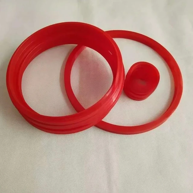 Alt view image 2 of 3 - For Cylinder Oil Seal Ring, Red Seal Ring Processing U Type Y Type J Type