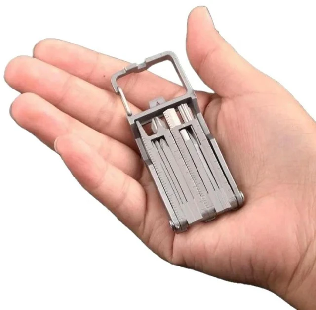 Main image of For Ten-in-one Multi-functional Combination Tool, Cross Batch, Stainless Steel Mobile Phone Holder