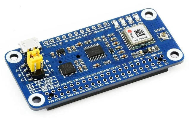 Main image of MAX-7Q GNSS HAT for Raspberry Pi GPS GLONASS QZSS SBAS Accurate Fast Positioning