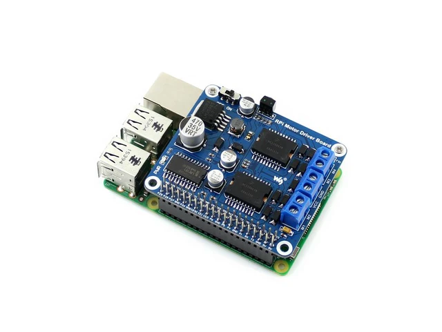 Alt view image 3 of 3 - RPi Motor Driver Board Raspberry Pi Expansion Board DC Motor / Stepper Motor Driver