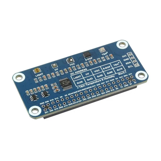 Alt view image 2 of 2 - Environment Sensor HAT for Raspberry Pi, I2C Bus