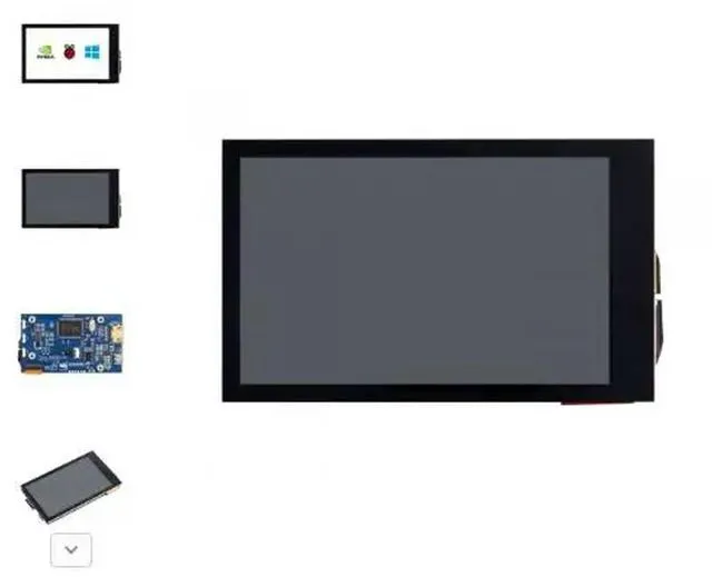 Main image of 3.5inch 480x800 LCD,3.5inch IPS Capacitive Touch LCD Display, 480×800, Adjustable Brightness