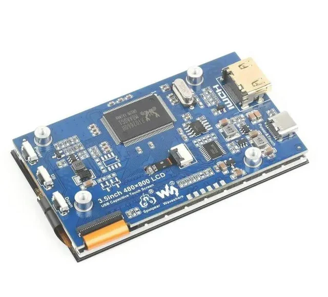 Alt view image 2 of 3 - 3.5inch 480x800 LCD,3.5inch IPS Capacitive Touch LCD Display, 480×800, Adjustable Brightness