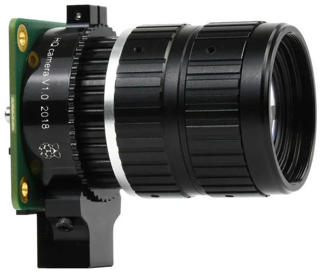 Alt view image 2 of 3 - 35mm C-Mount Telephoto Lens for Raspberry Pi Camera