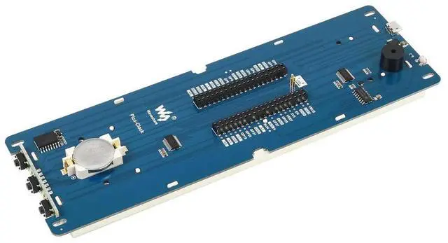 Alt view image 3 of 3 - Electronic Clock for Raspberry Pi Pico, Accurate RTC Multi Functions LED Digits