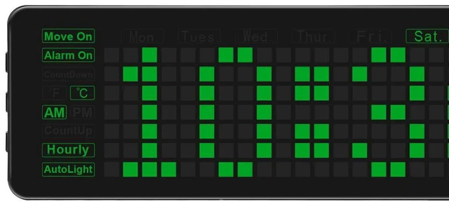 Main image of Electronic Clock for Raspberry Pi Pico, Accurate RTC Multi Functions LED Digits
