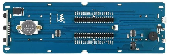 Alt view image 2 of 3 - Electronic Clock for Raspberry Pi Pico, Accurate RTC Multi Functions LED Digits
