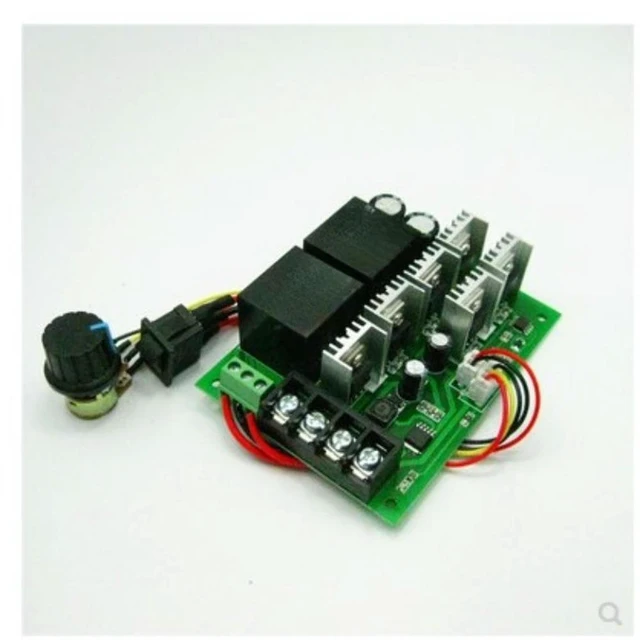 Alt view image 2 of 3 - For High Power 40A Forward and Reverse Rotation, Motor Governor, Brushed Motor 12V