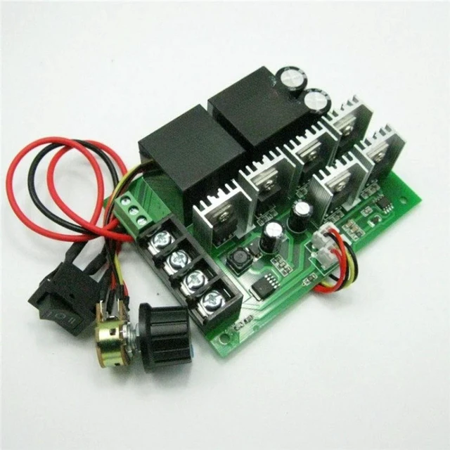 Alt view image 3 of 3 - For High Power 40A Forward and Reverse Rotation, Motor Governor, Brushed Motor 12V